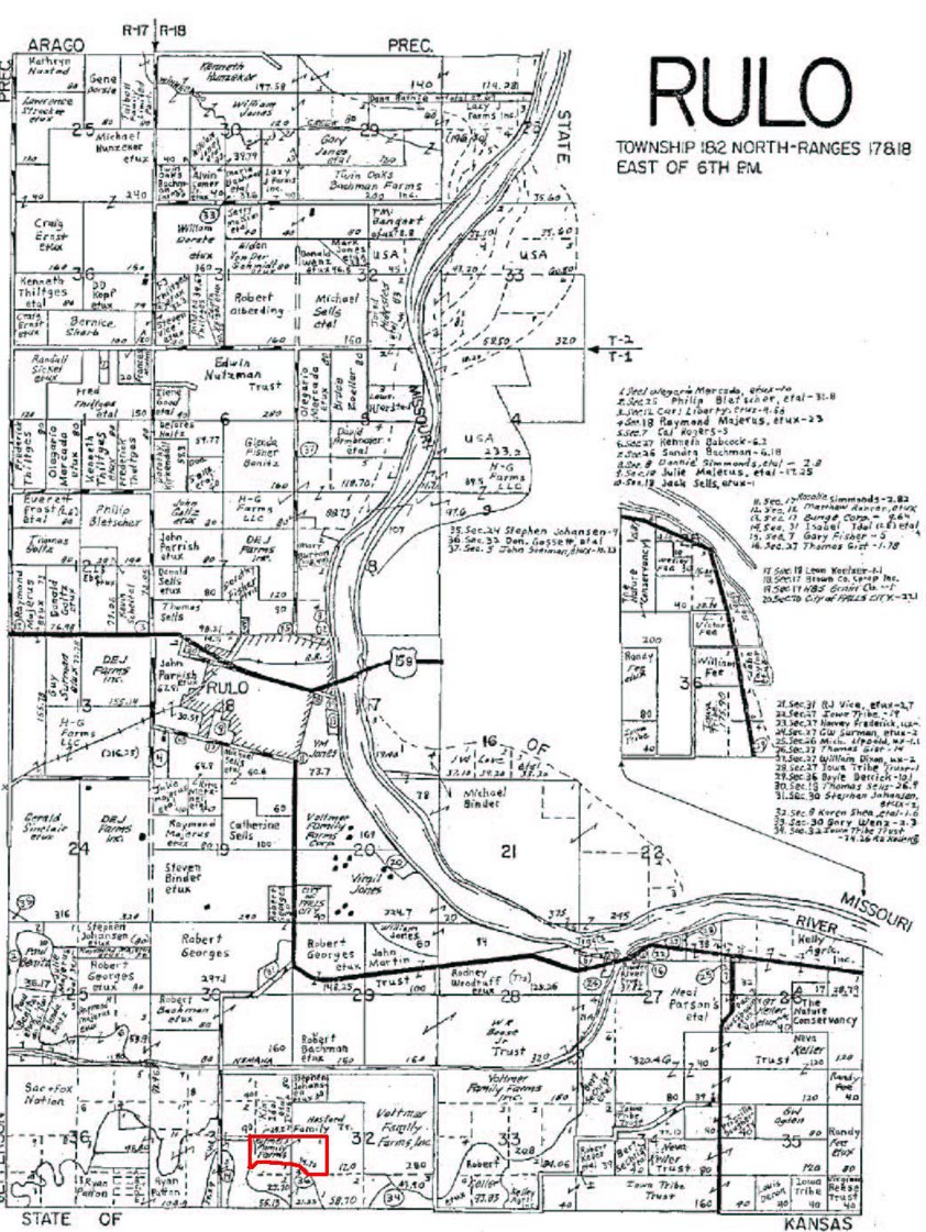 62.5 Acre WRP, Richardson Co, NE Barnes Realty
